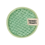 Load image into Gallery viewer, Beauty Ritual - Luxury Waffle Cleansing Pads 4pc - Moss
