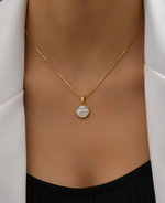 Load image into Gallery viewer, Round Charm Necklace

