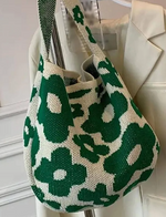 Load image into Gallery viewer, Floral Knit Bag
