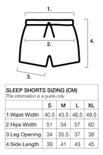 Load image into Gallery viewer, Sleep Shorts - Hibiscus
