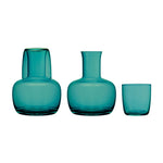 Load image into Gallery viewer, Water Carafe Set - Bulb - Green/Teal
