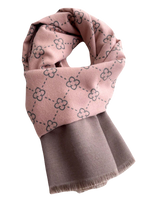 Load image into Gallery viewer, Reversible Print Scarf - Pink
