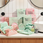 Load image into Gallery viewer, Beauty Ritual - Luxury Waffle Makeup Removing Cloths 4pc - Dusty Pink
