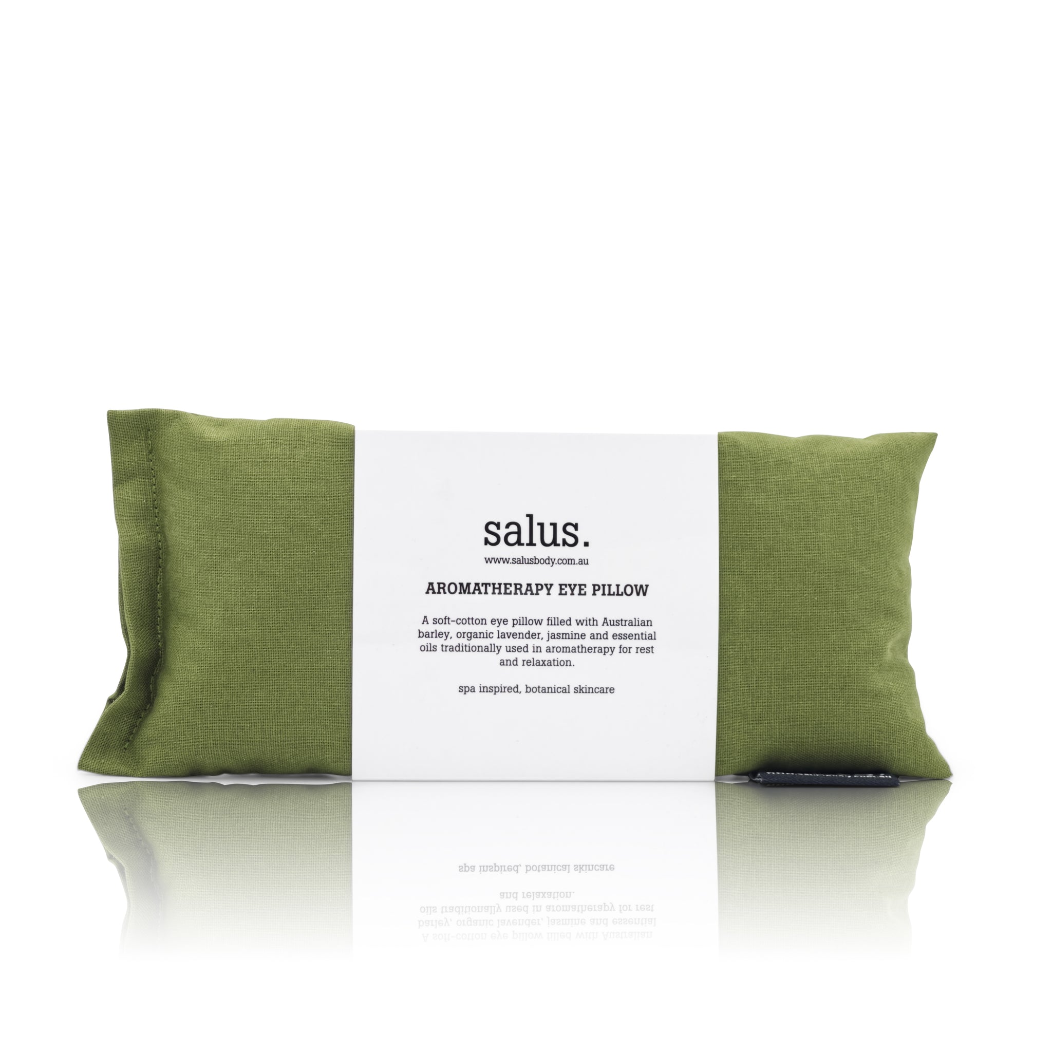 Salus Body - Aromatherapy Eye Pillow - Moss Green
