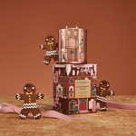 Load image into Gallery viewer, Glasshouse Fragrances 380g Soy Candle - GINGERBREAD HOUSE
