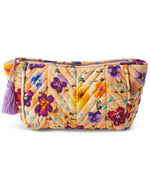 Load image into Gallery viewer, Kip &amp; Co - Velvet Toiletry Bag - Pansy
