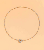 Load image into Gallery viewer, Flower Necklace - Silver
