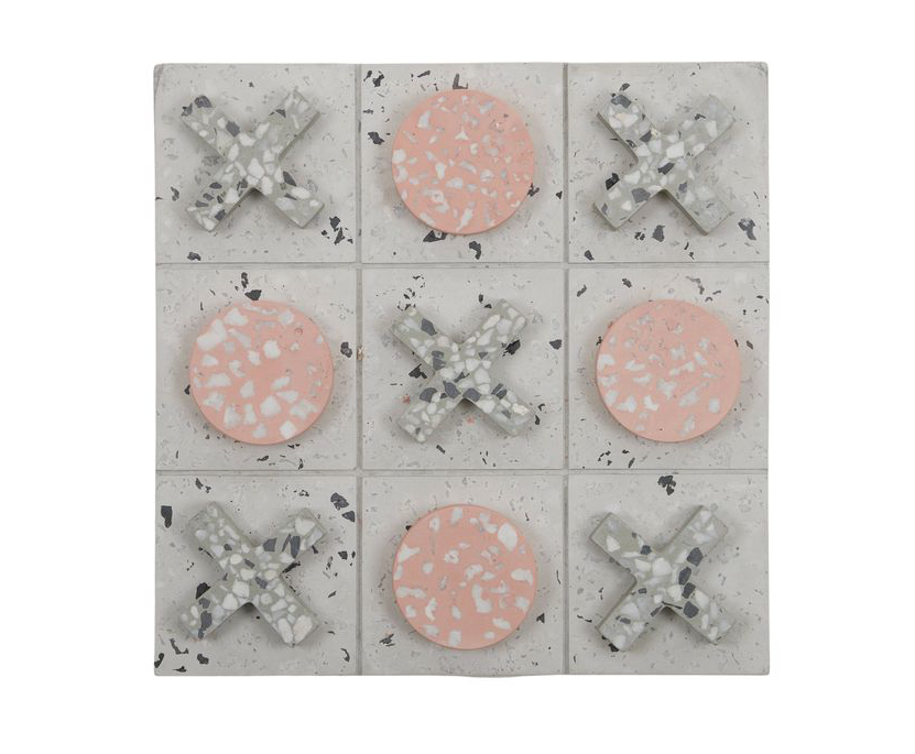 Terrazzo Tic Tac Toe *PICK-UP ONLY*