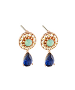 Load image into Gallery viewer, Emily Earrings - Sapphire
