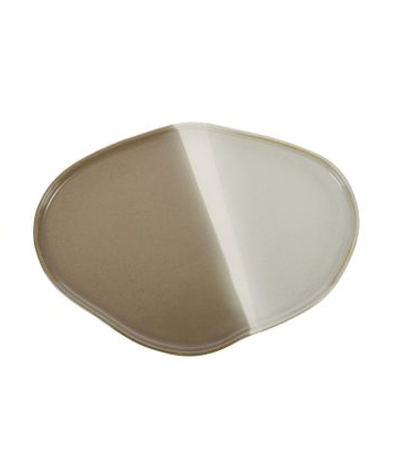 Terra Ceramic Platter - Sage