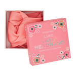 Load image into Gallery viewer, Luxe Satin Headband - Melon
