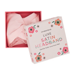 Load image into Gallery viewer, Luxe Satin Headband - Pink Quartz

