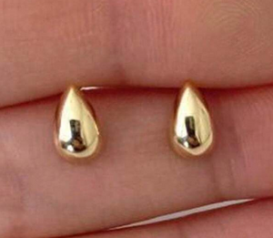 Sterling Silver Stud - Gold