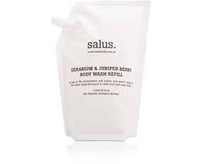 Salus Body - Geranium & Juniper Berry Body Wash Refill 1L