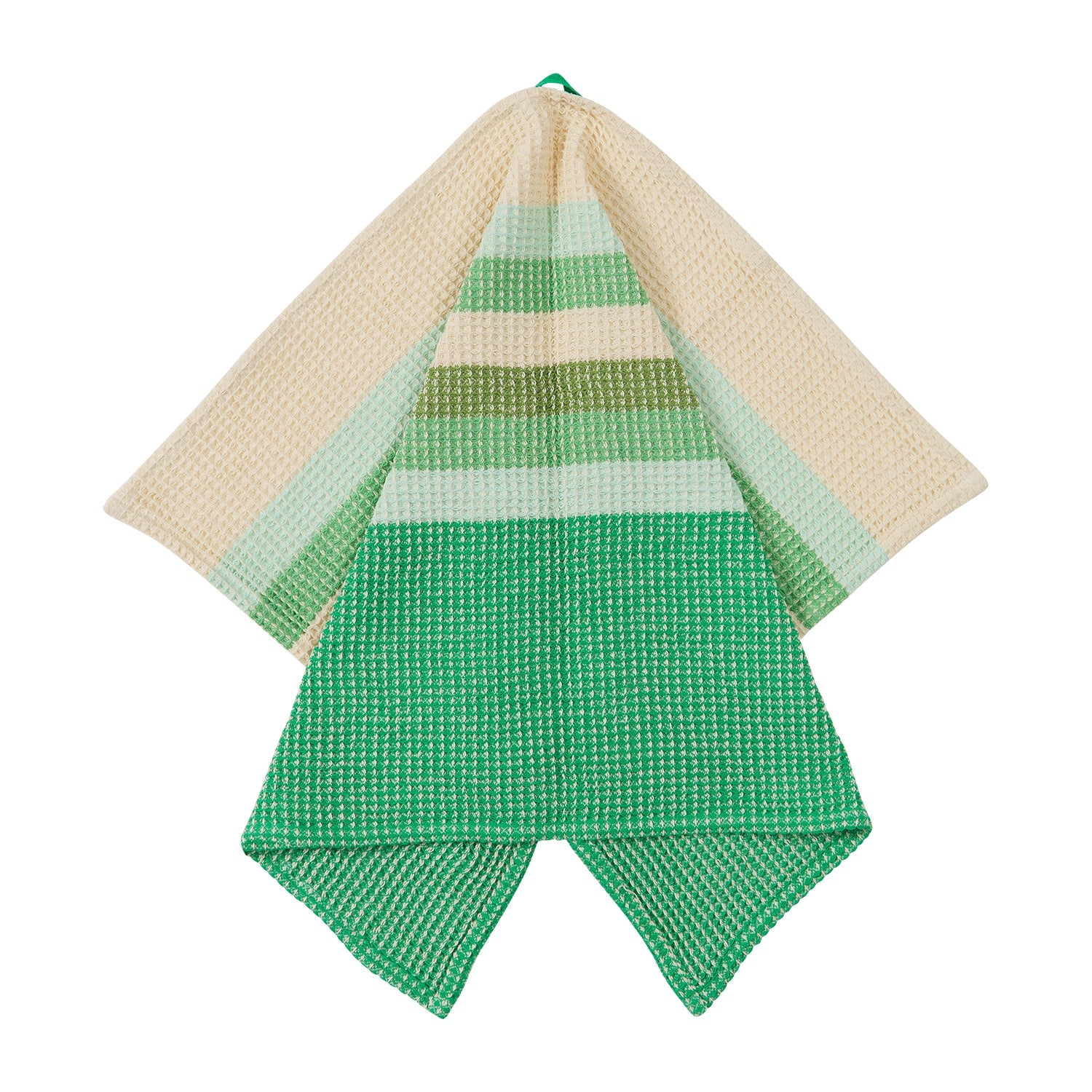 Sage and Clare - Delano Stripe Tea Towel - Perilla