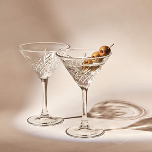 Winston Martini Glasses - Set of 4