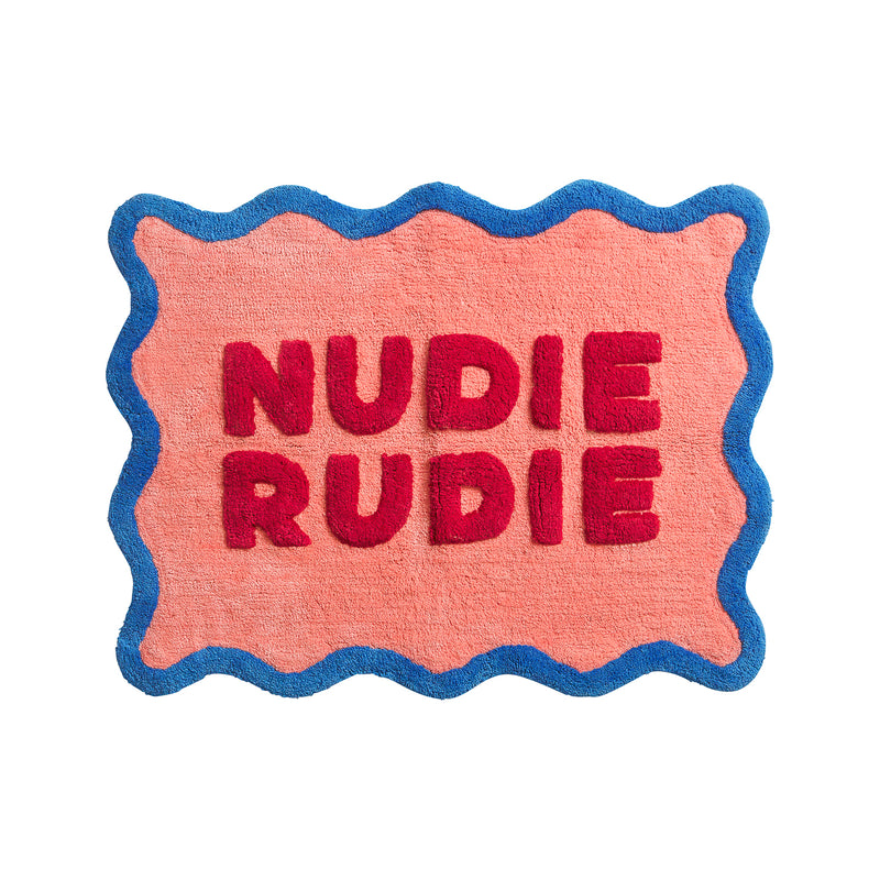 Sage and Clare - Amalie Nudie Bath Mat - Hibiscus