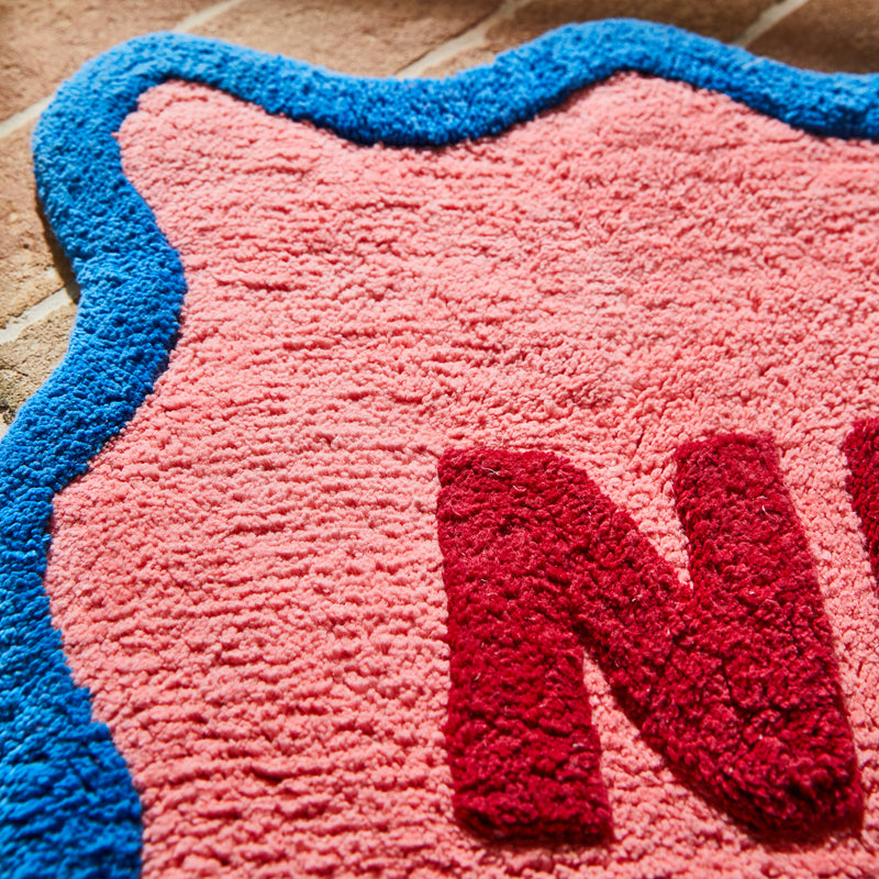 Sage and Clare - Amalie Nudie Bath Mat - Hibiscus