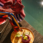 Load image into Gallery viewer, Sage and Clare - Chiara Bath Sheet - Azure
