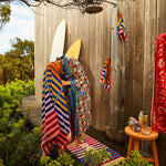 Load image into Gallery viewer, Sage and Clare - Chiara Bath Sheet - Azure
