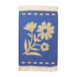 Sage and Clare - Aja Hand Towel - Ultramarine