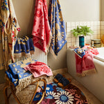 Load image into Gallery viewer, Sage and Clare - Aja Hand Towel - Ultramarine
