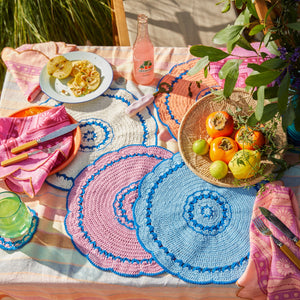 Sage and Clare - Aditi Crochet Placemat Set