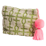 Load image into Gallery viewer, Sage and Clare - Amata Terry Pouch - Palm
