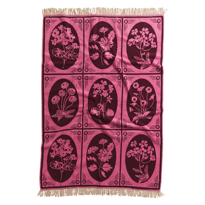 Sage and Clare - Gigi Bath Sheet - Cosmo Pink