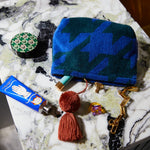 Load image into Gallery viewer, Sage and Clare - Vinita Terry Pouch - Lapis
