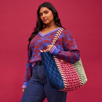 Load image into Gallery viewer, Sage and Clare - Vinita Velvet Tote
