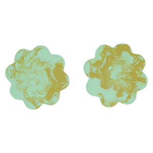 Sage and Clare - Cecilia Coasters Set of 2 - Artichoke