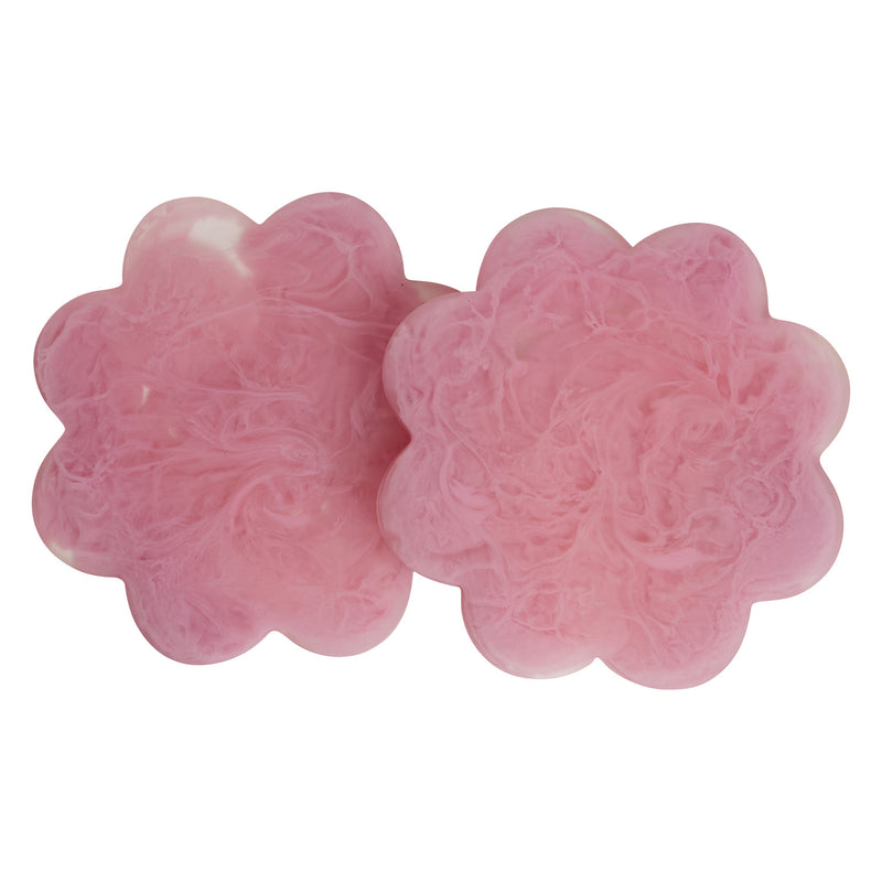 Sage and Clare - Cecilia Coasters Set of 2 - Fuchsia