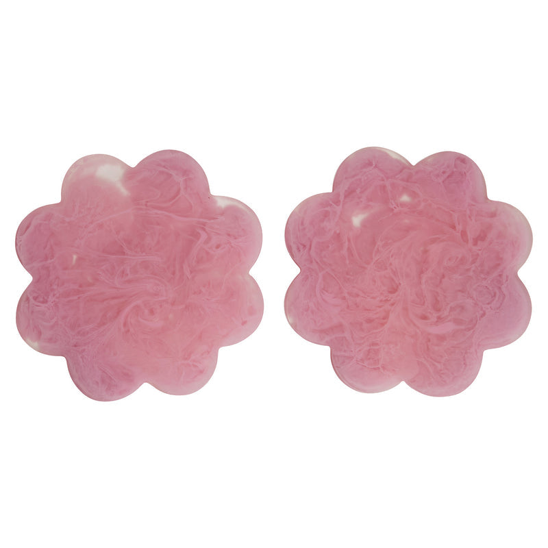 Sage and Clare - Cecilia Coasters Set of 2 - Fuchsia