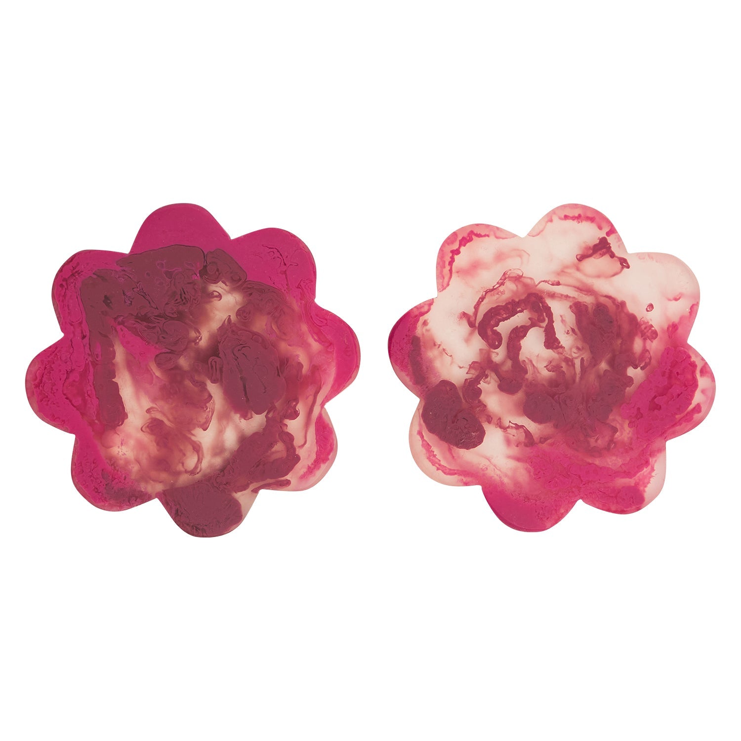 Sage and Clare - Cecilia Coasters Set of 2 - Rhubarb