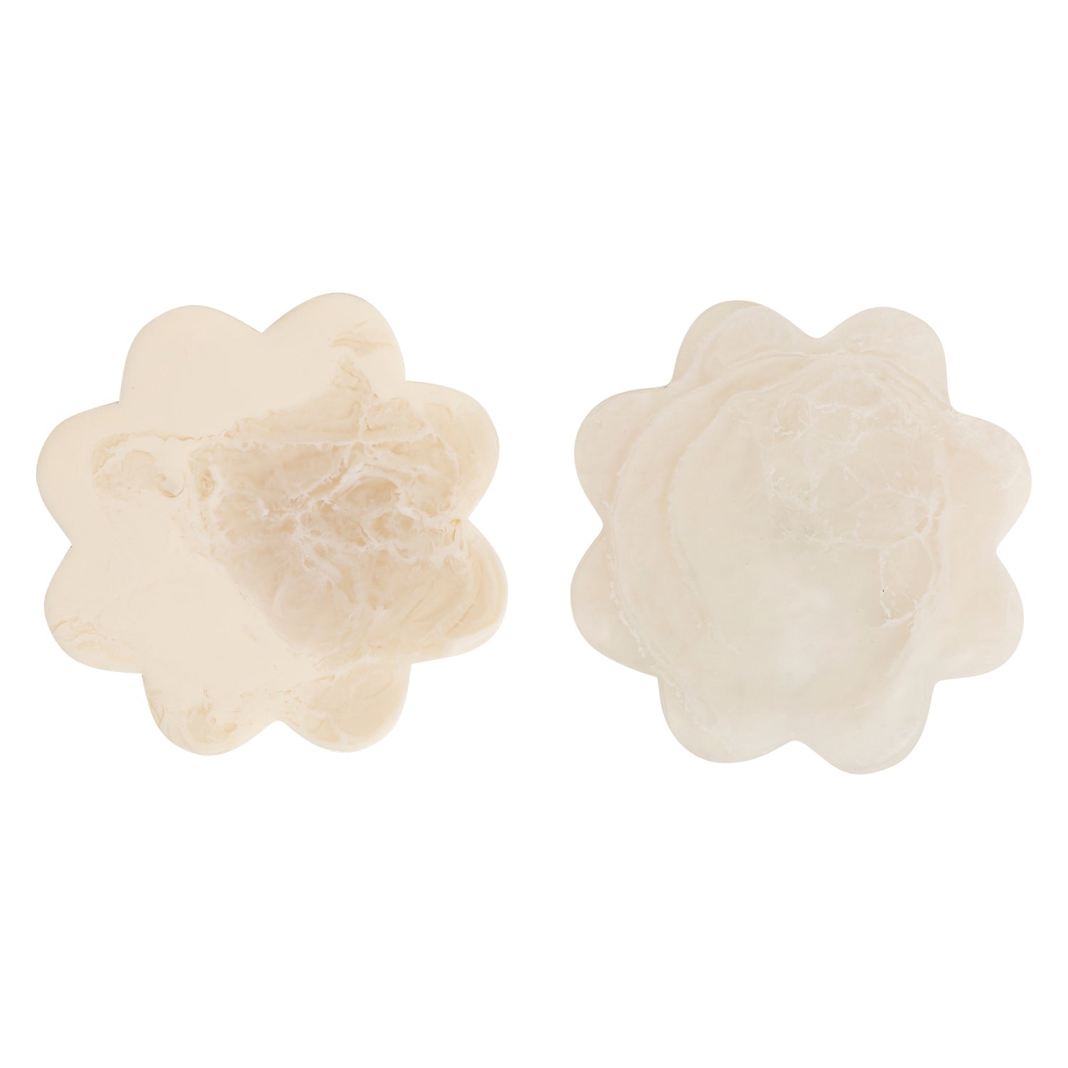 Sage and Clare - Cecilia Coasters Set of 2 - Vanilla