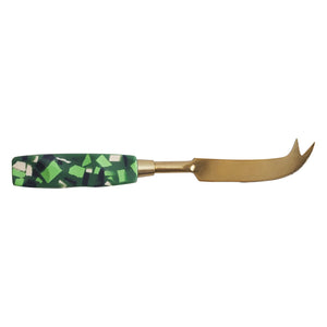 Sage and Clare - Penny Cheese Knife - Pine Terrazzo