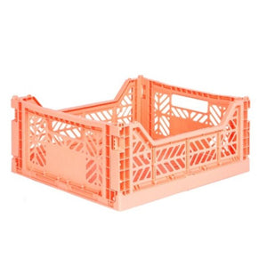 Aykasa - Midi Folding Crate - Salmon