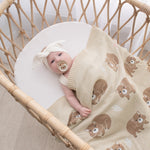 Load image into Gallery viewer, Baby Blanket - Wombat/Natural

