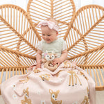 Load image into Gallery viewer, Baby Blanket - Fawn/Blush
