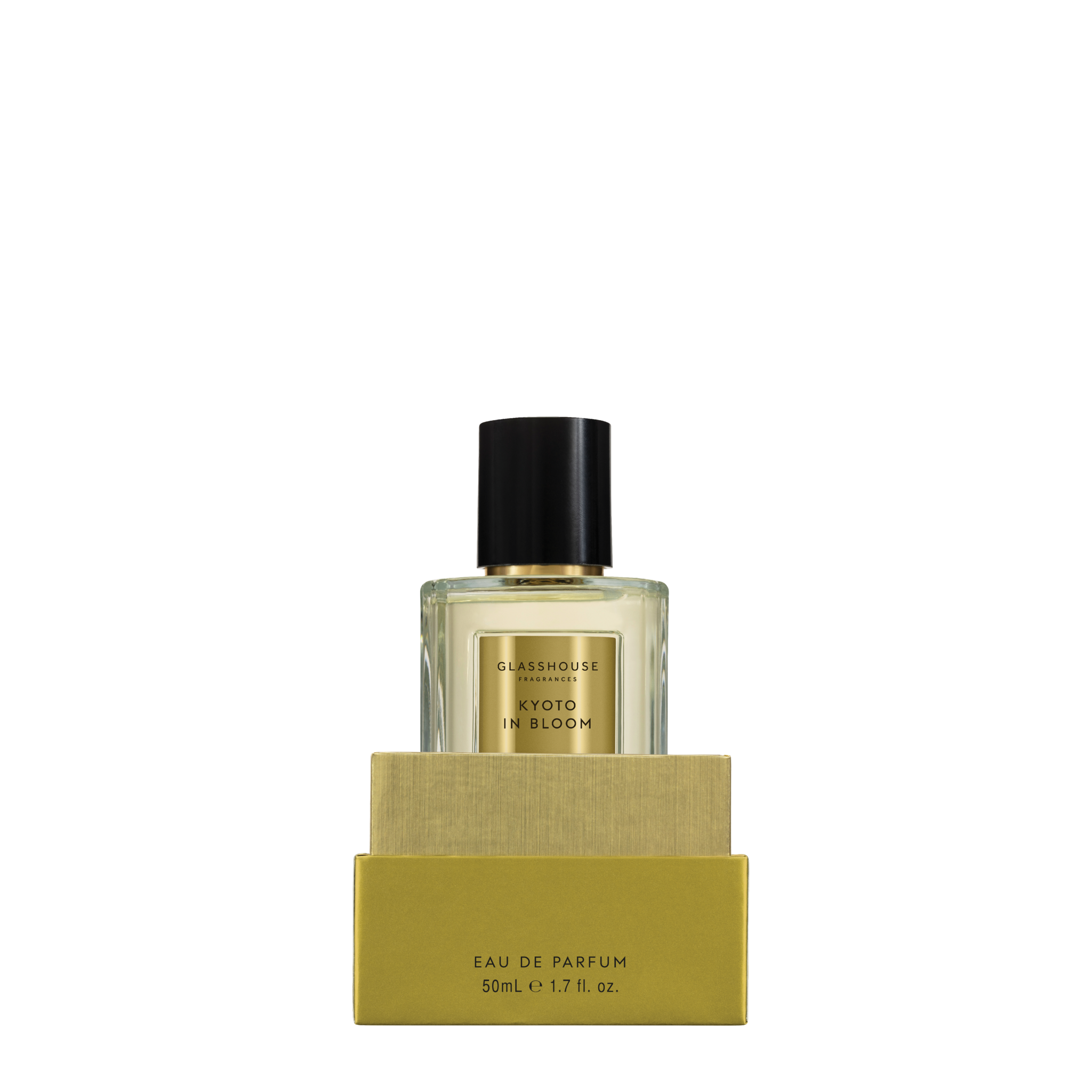 Glasshouse Fragrances 50ml Eau de Parfum -  KYOTO IN BLOOM - Camellia & Lotus