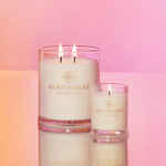 Load image into Gallery viewer, Glasshouse Fragrances 60g Soy Candle - SUNSETS IN CAPRI - White Peach &amp; Sea Breeze
