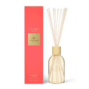 Glasshouse Fragrances 250ml Diffuser - ONE NIGHT IN RIO - Passionfruit & Lime