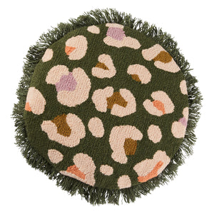 Sage and Clare - Hilaire Punch Needle Cushion - Pine