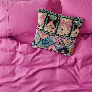 Kip & Co - Paradise Magic Wool Shag Cushion