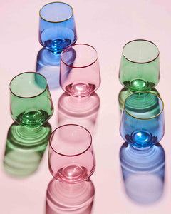 Kip & Co - Jaded Tumbler Glass - Set of 2