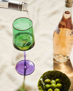 Kip & Co - Jaded Vino Glass - Set of 2