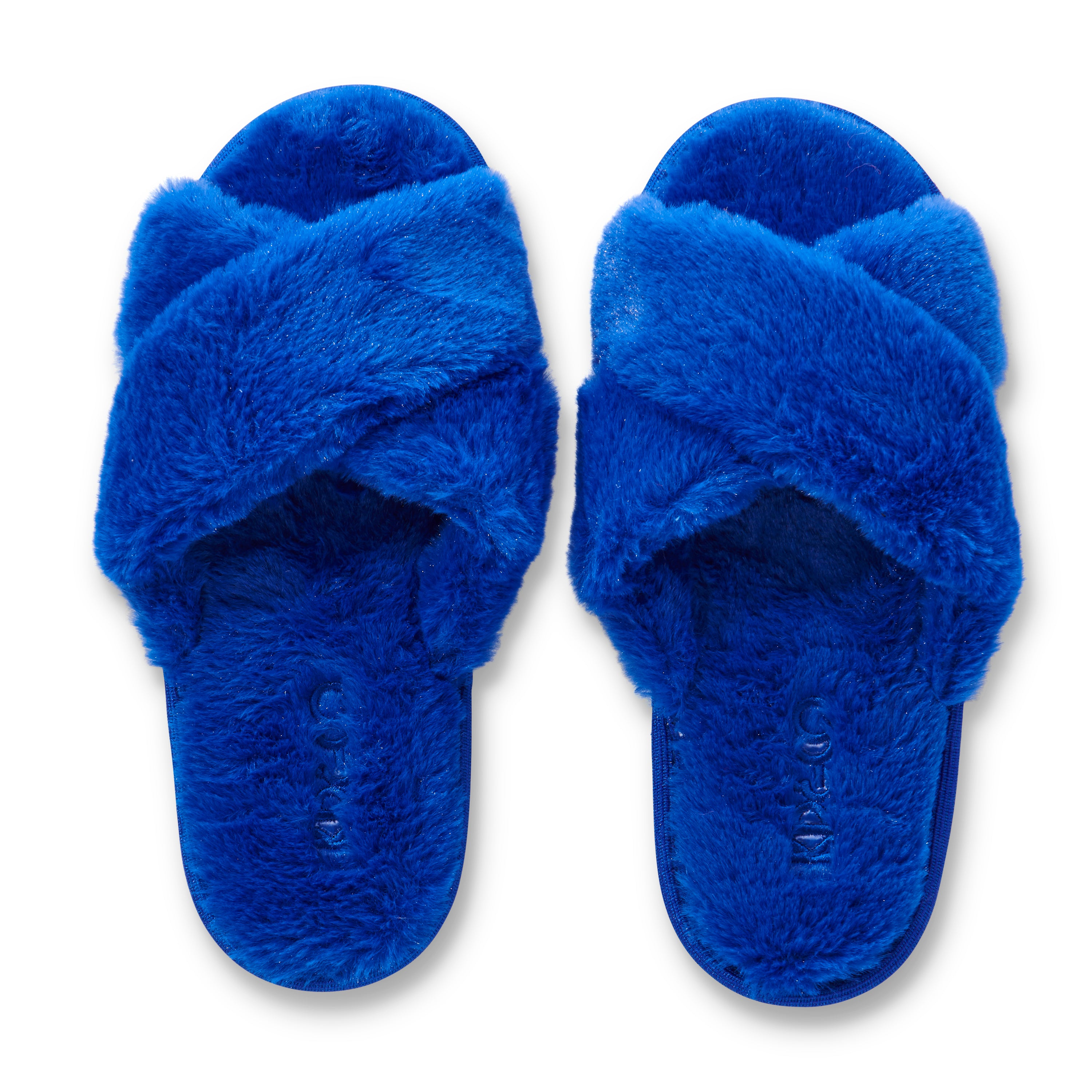 Kip & Co - Dazzling Blue Adult Slippers