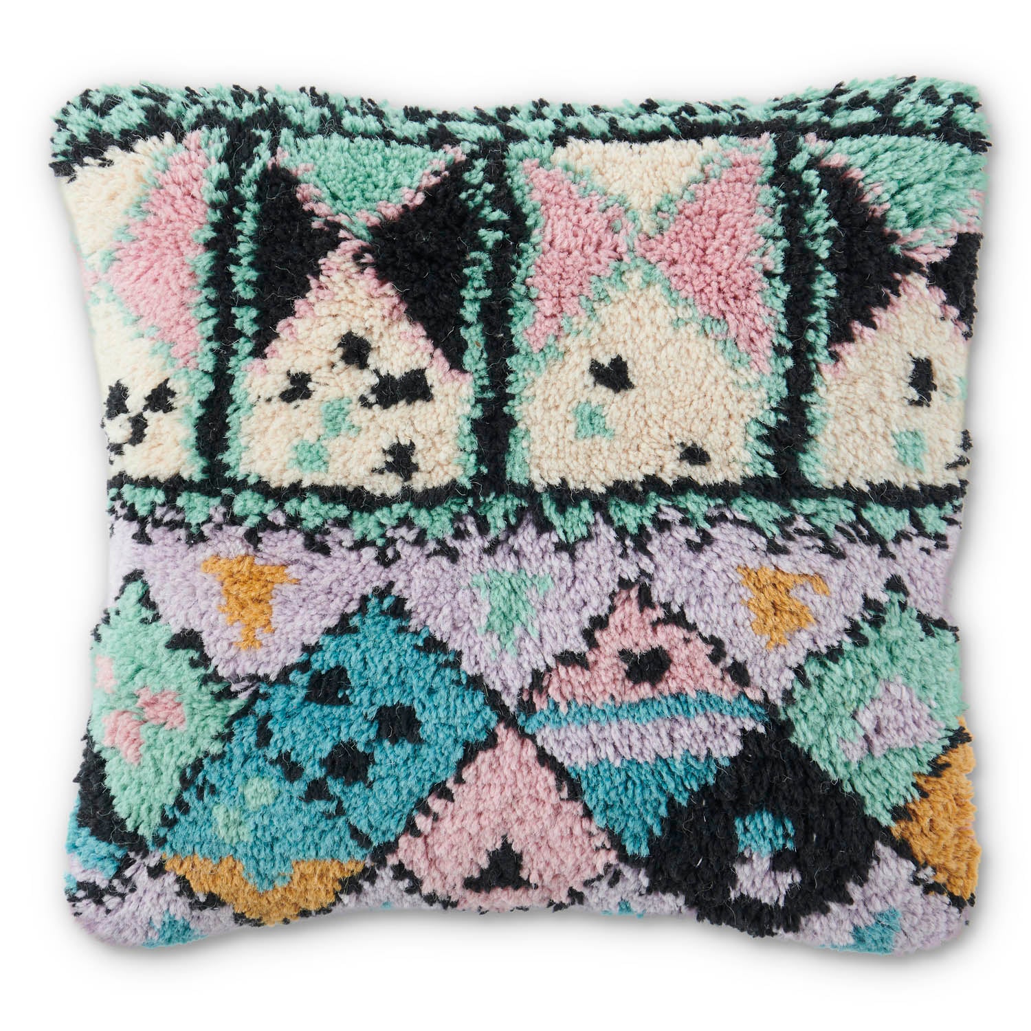 Kip & Co - Paradise Magic Wool Shag Cushion