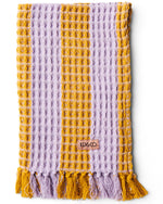 Load image into Gallery viewer, Kip &amp; Co - Hand Towel - Lilac Mustard Waffle
